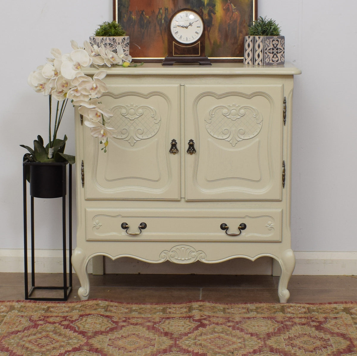Painted French Cabinet
