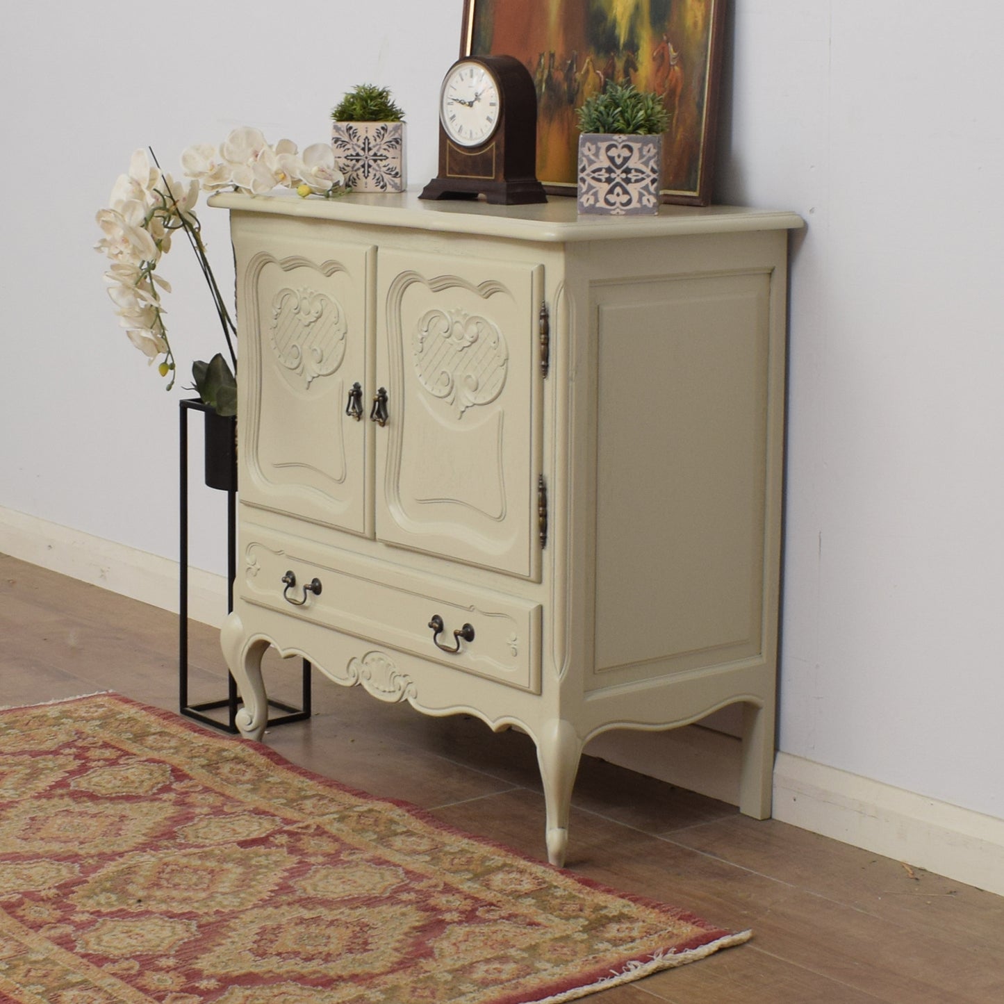 Painted French Cabinet