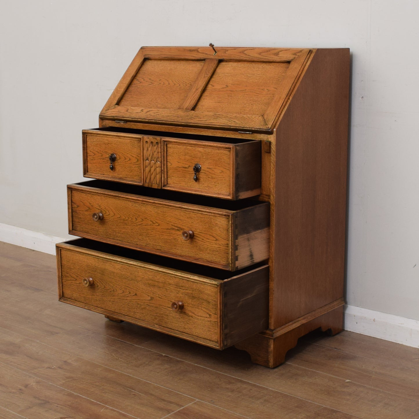 Restored Oak Bureau