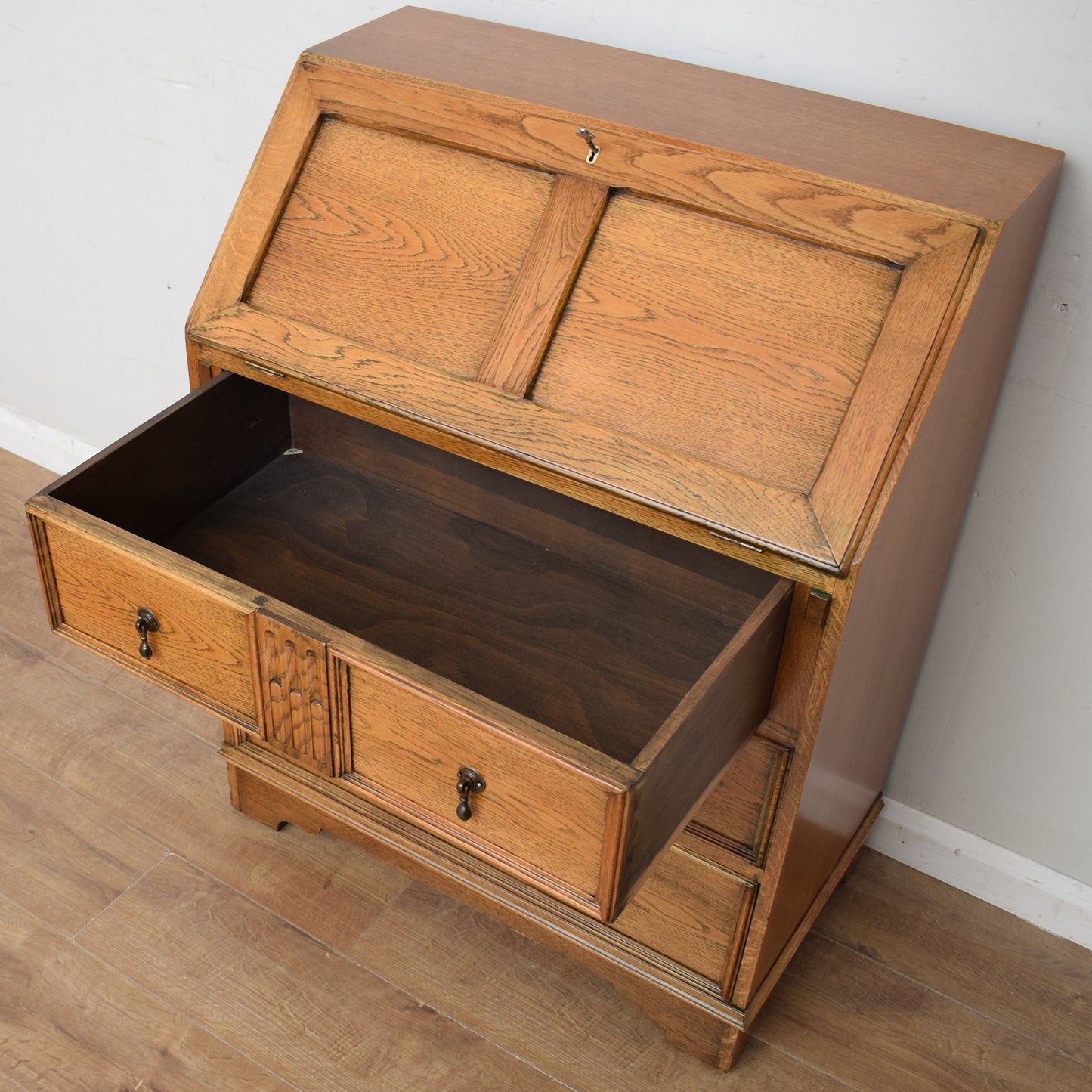 Restored Oak Bureau