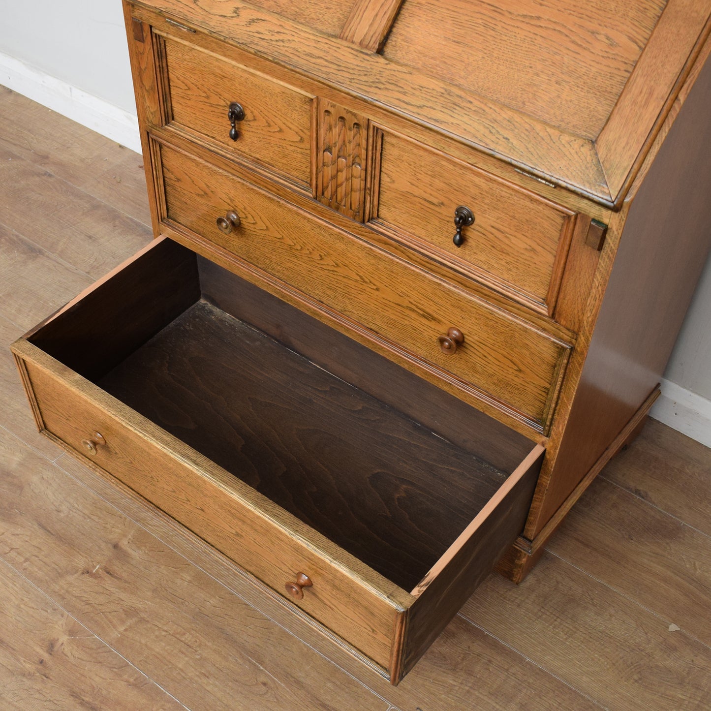 Restored Oak Bureau