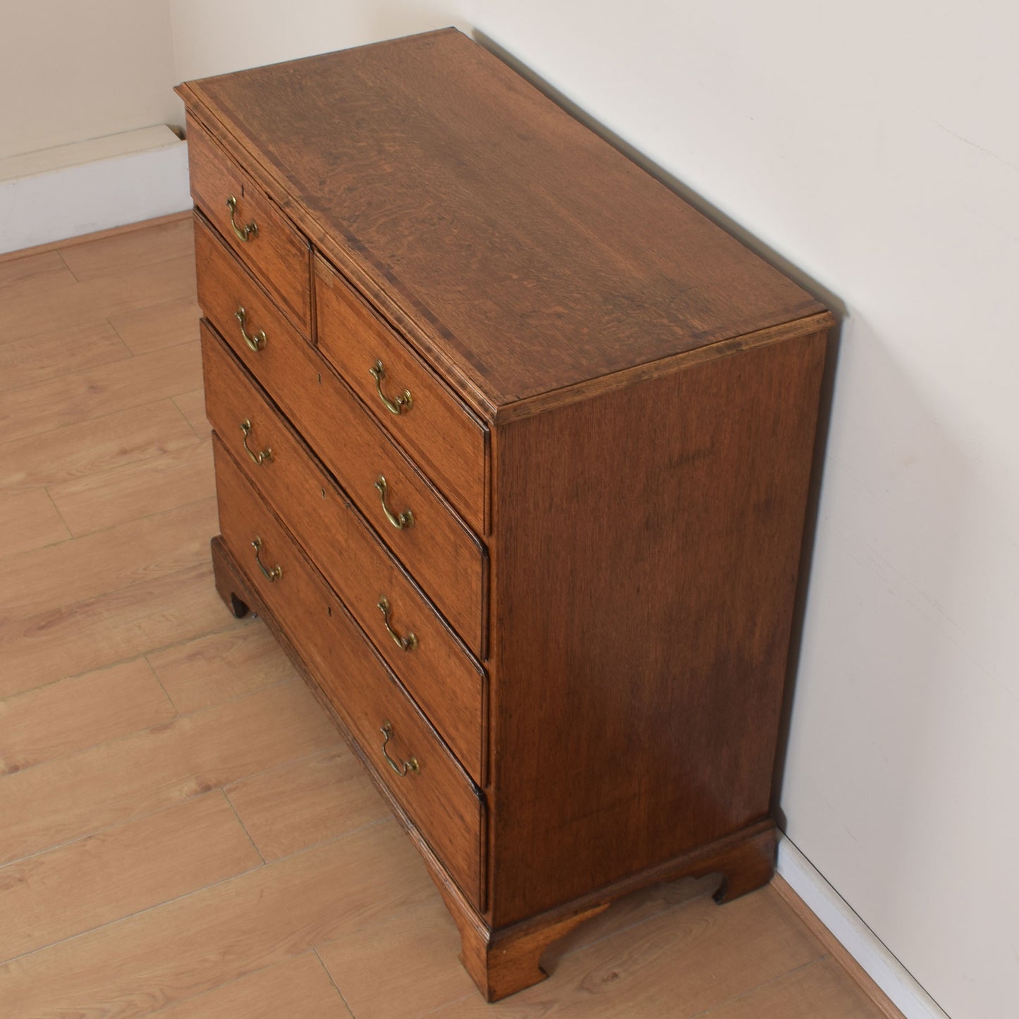 Large Oak Chest Of Drawers