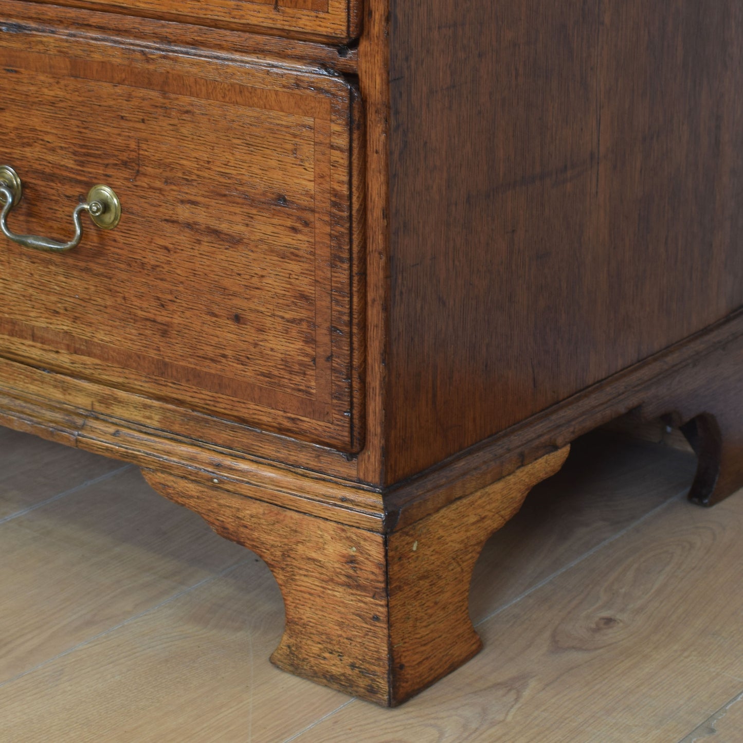 Large Oak Chest Of Drawers