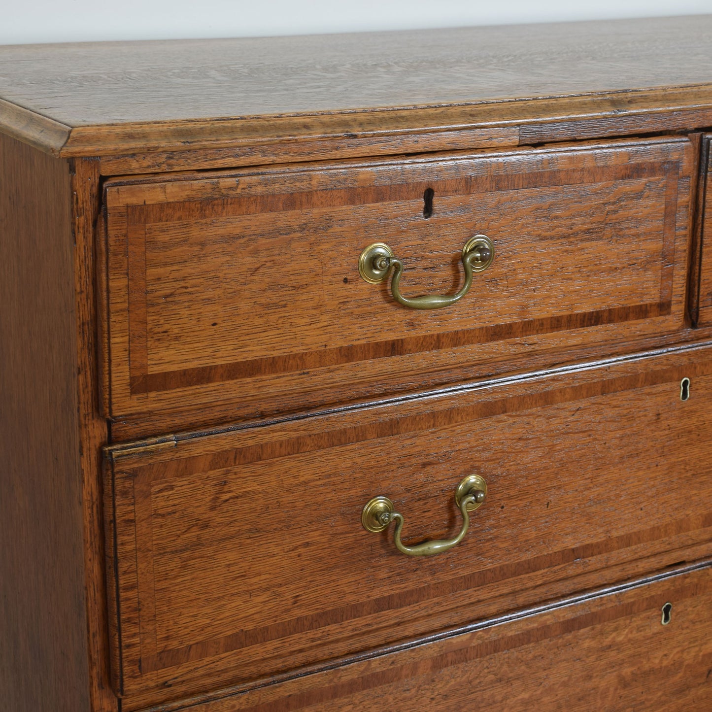 Large Oak Chest Of Drawers