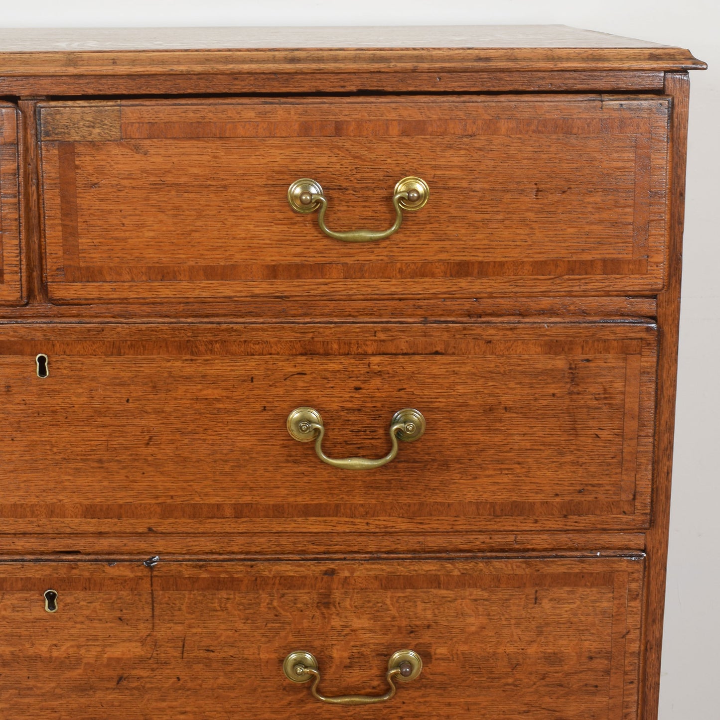 Large Oak Chest Of Drawers