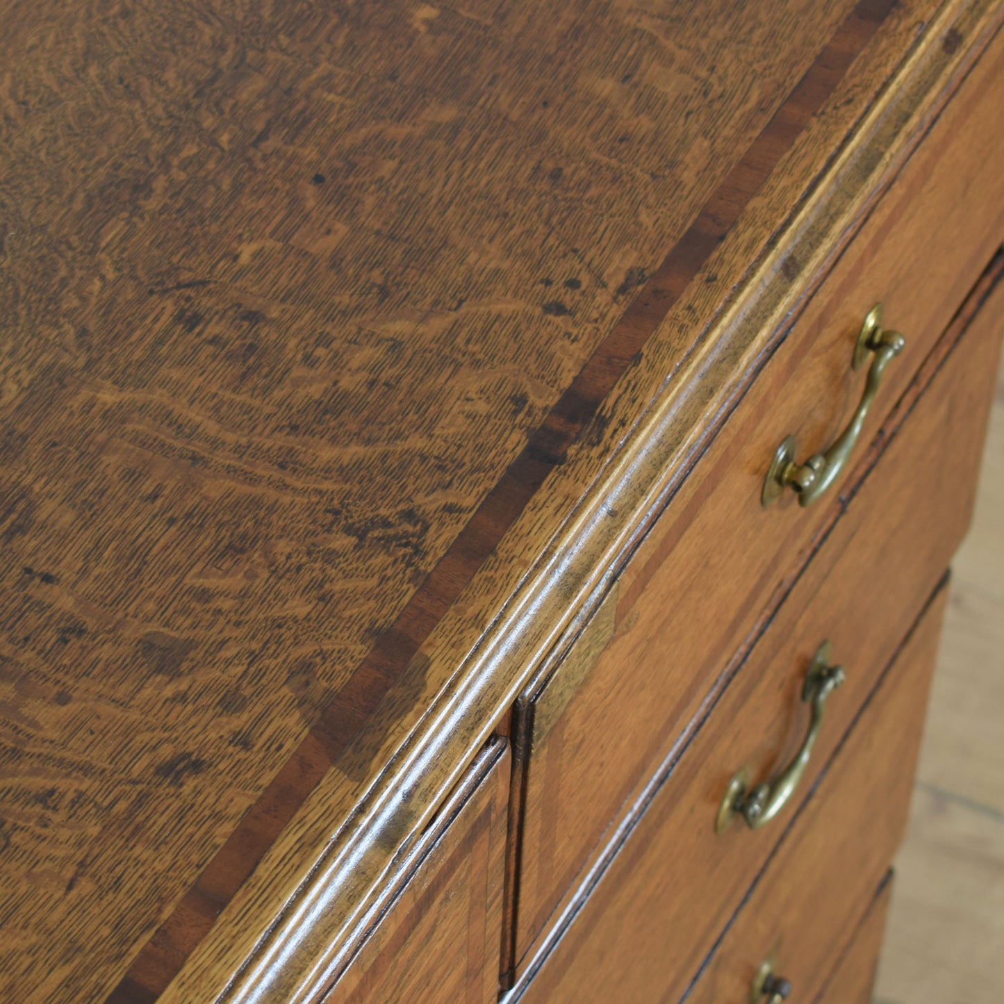 Large Oak Chest Of Drawers