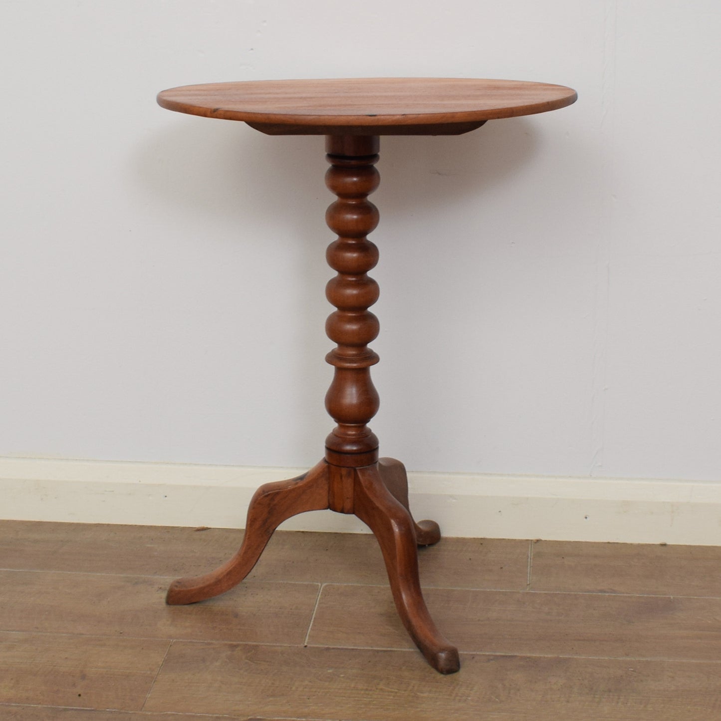 Mahogany Tilt-Top Side Table