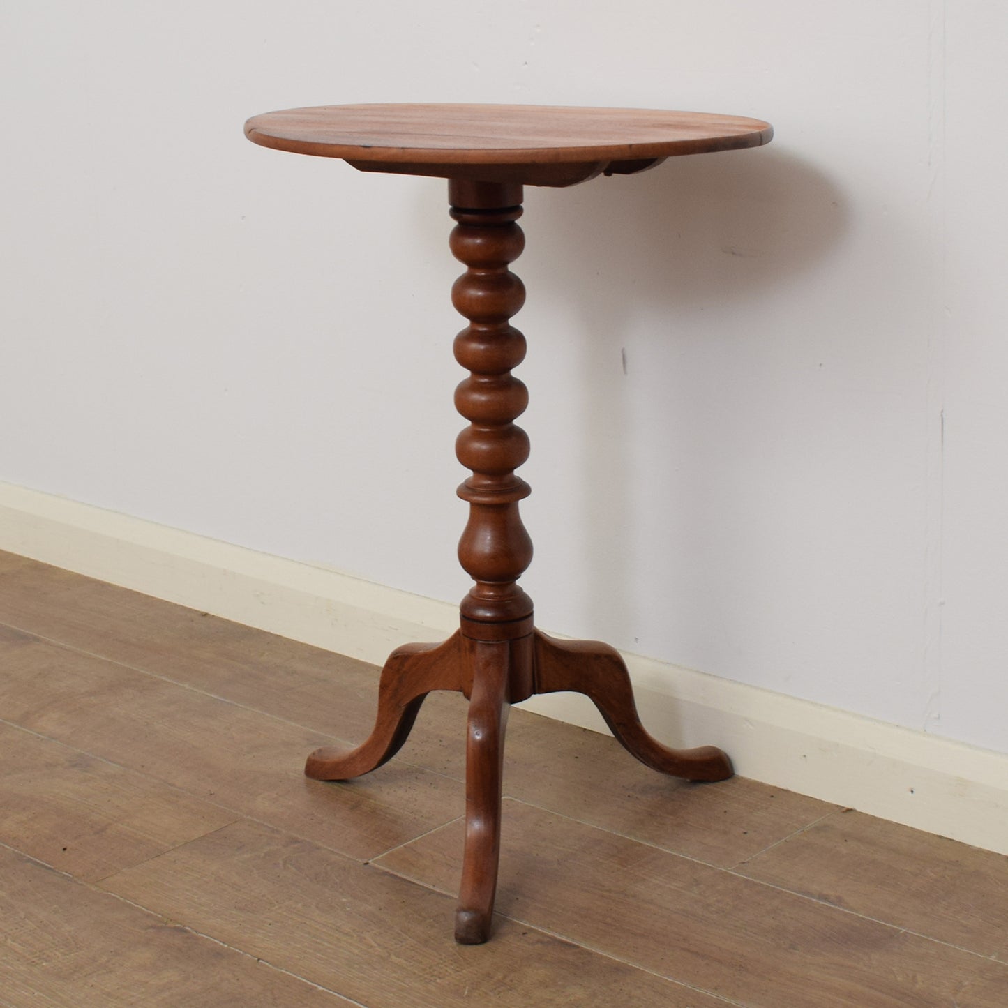 Mahogany Tilt-Top Side Table
