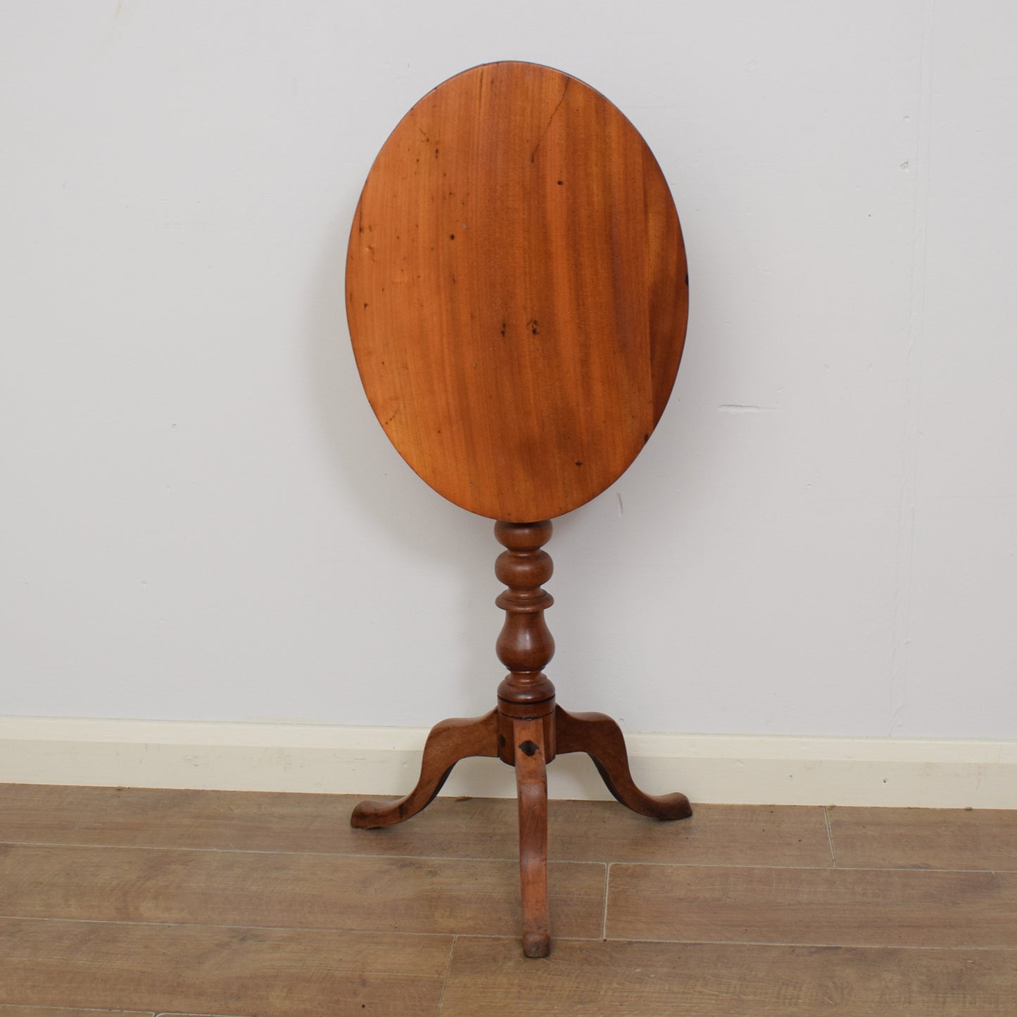 Mahogany Tilt-Top Side Table