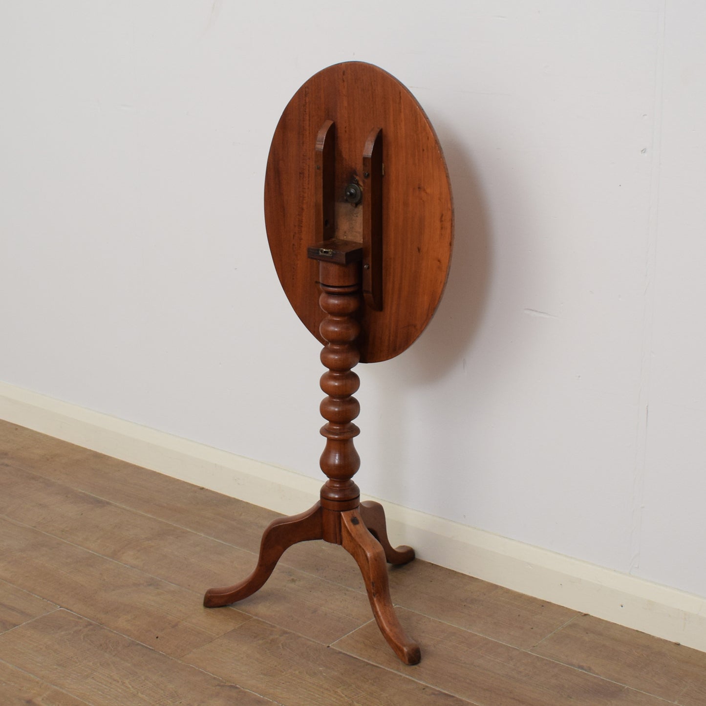 Mahogany Tilt-Top Side Table