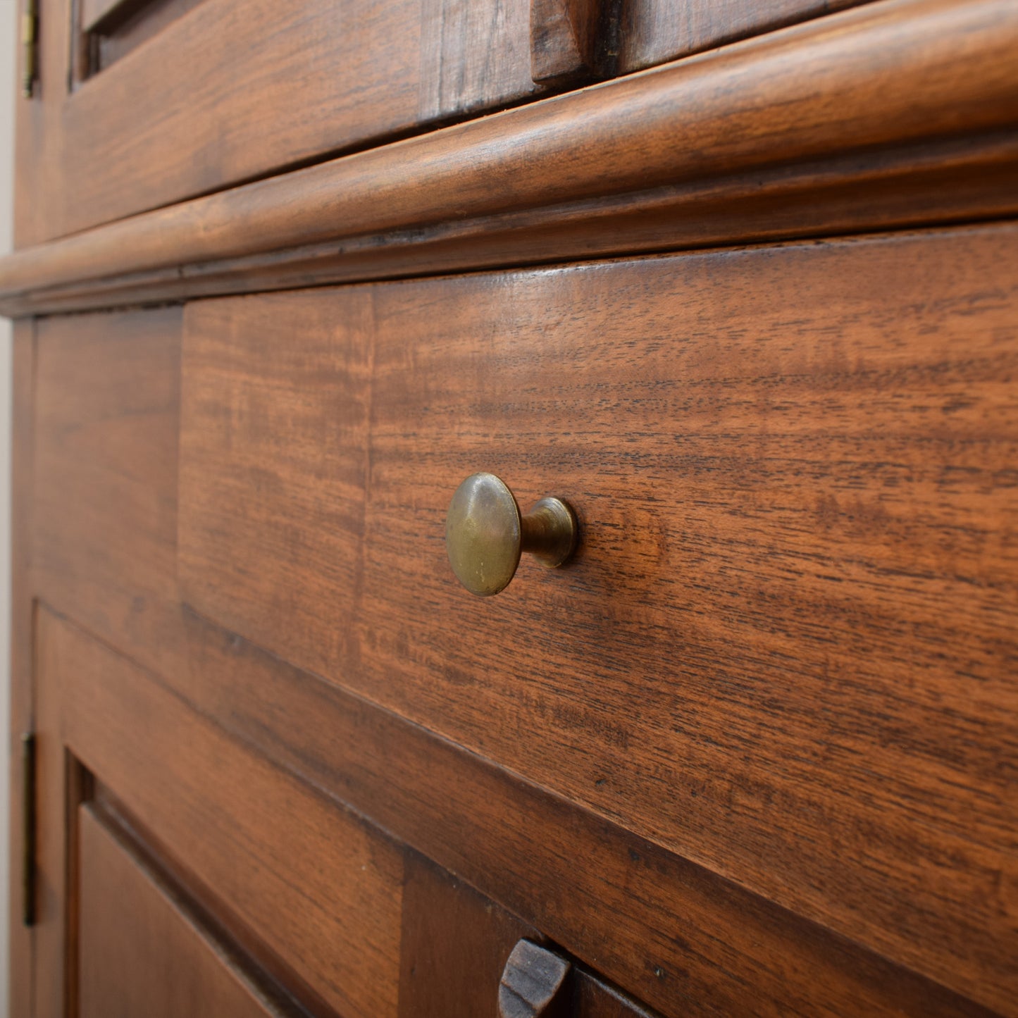 Oak Corner Cabinet