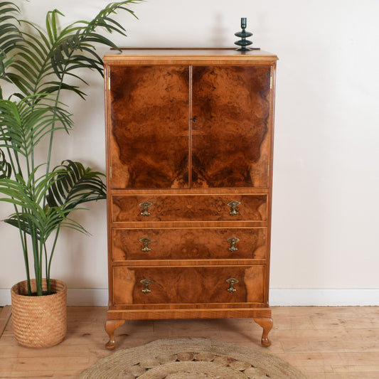 Restored Walnut Tallboy