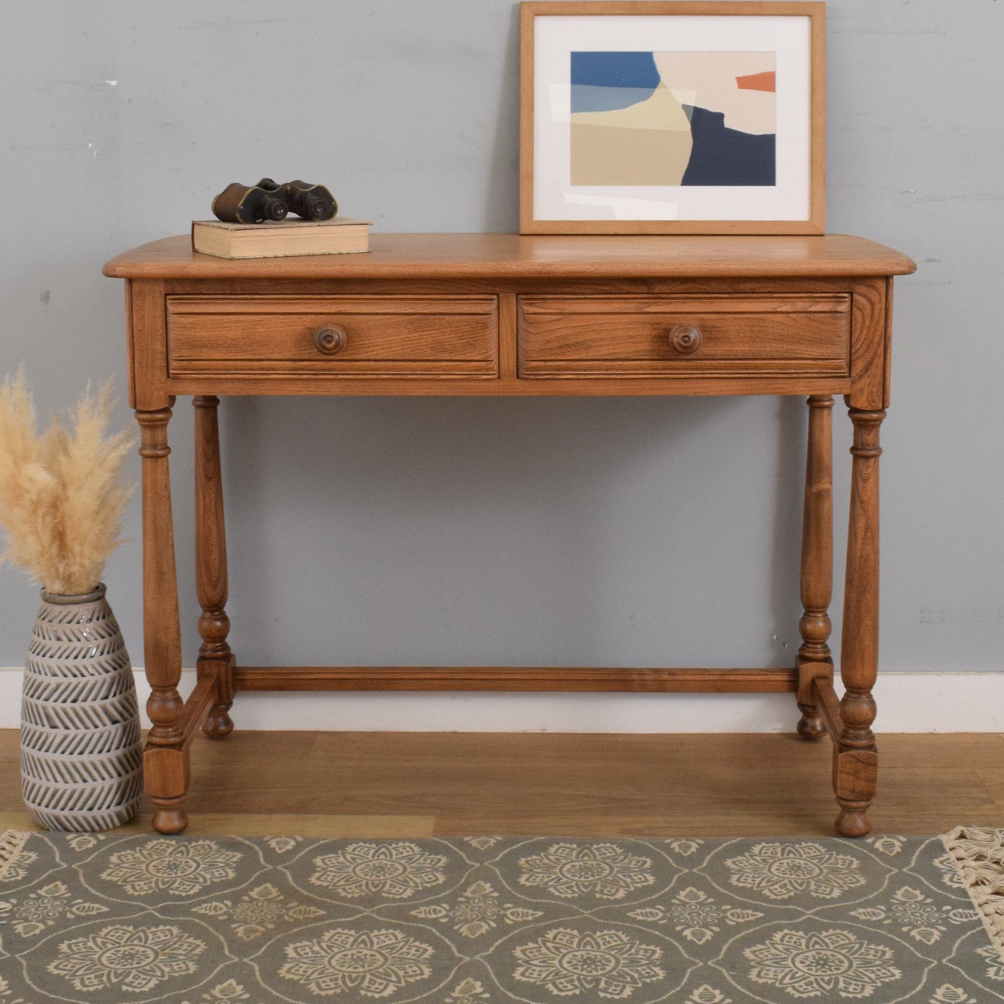 Refinished Ercol Console Table