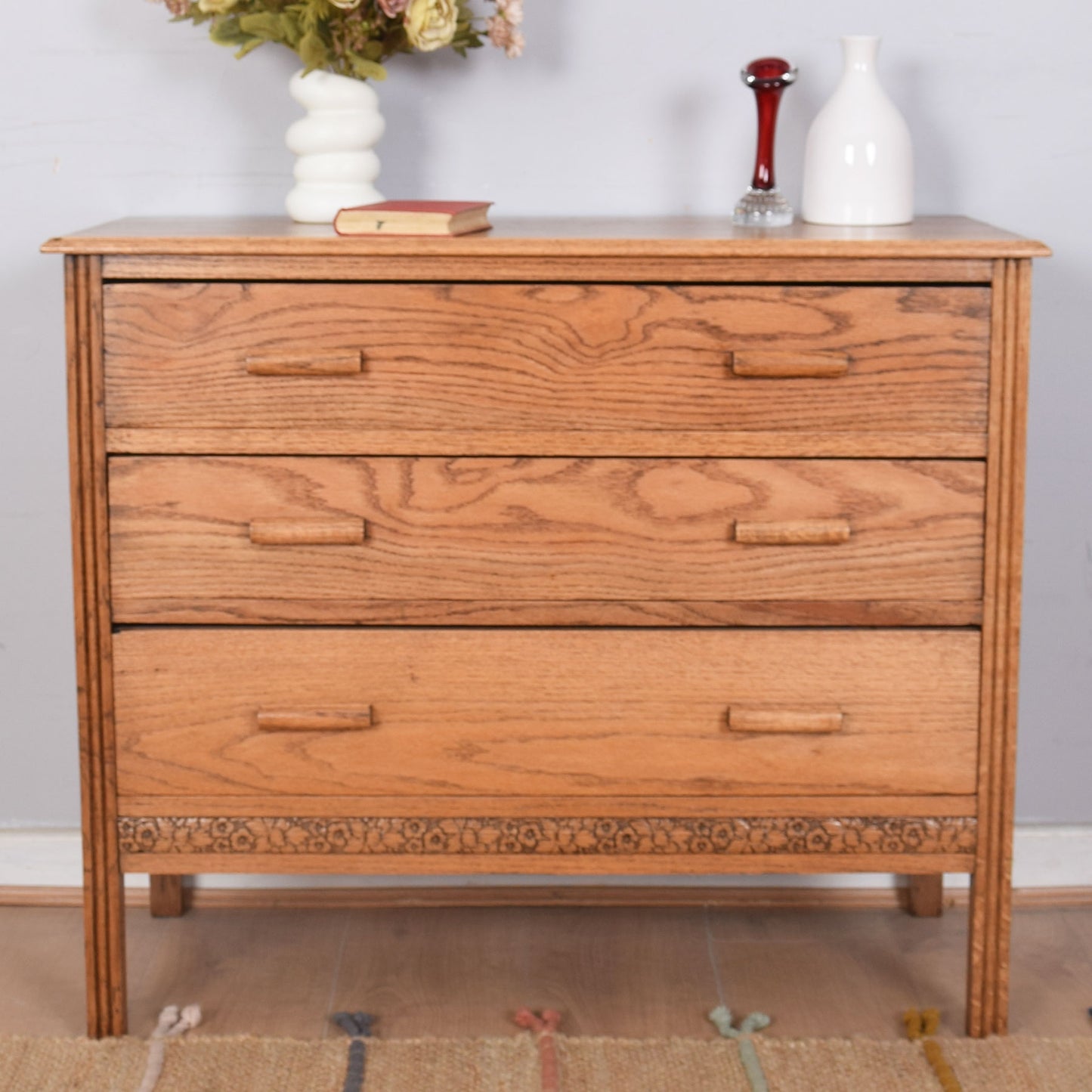 Vintage Oak Chest of Drawers