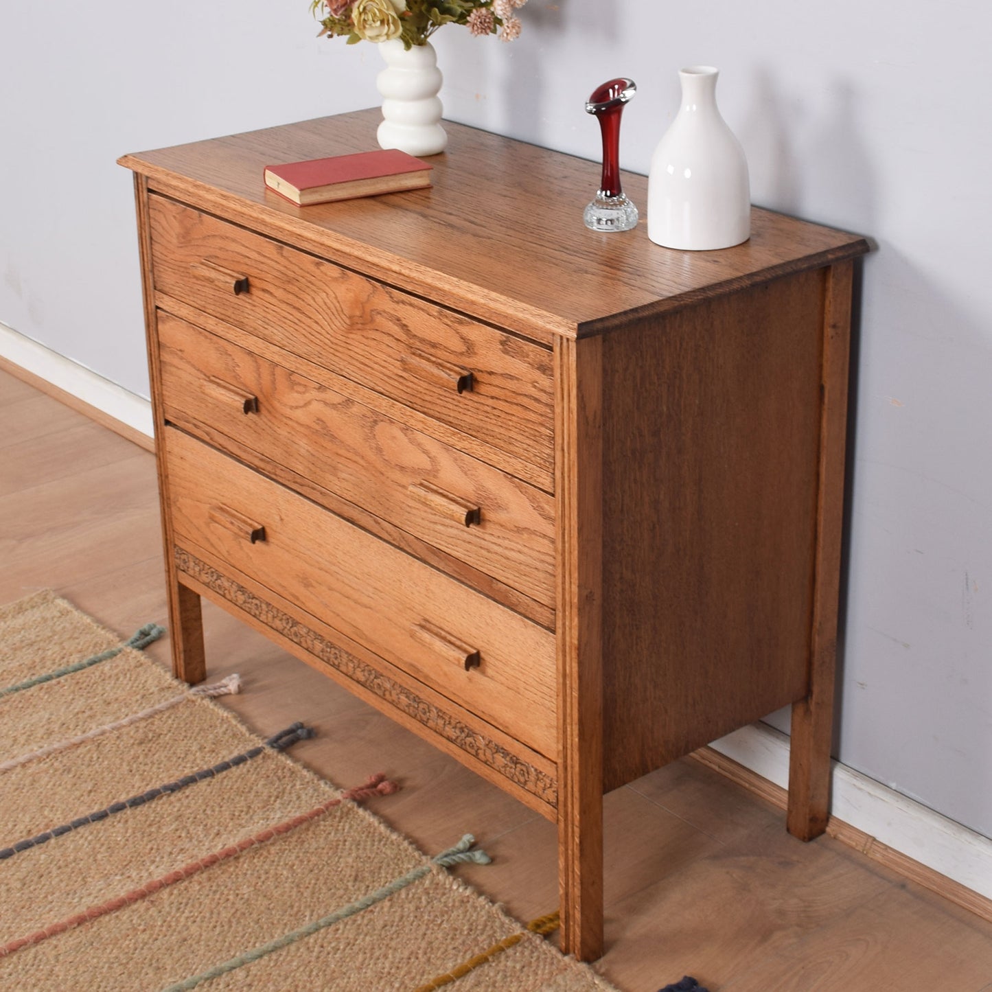 Vintage Oak Chest of Drawers