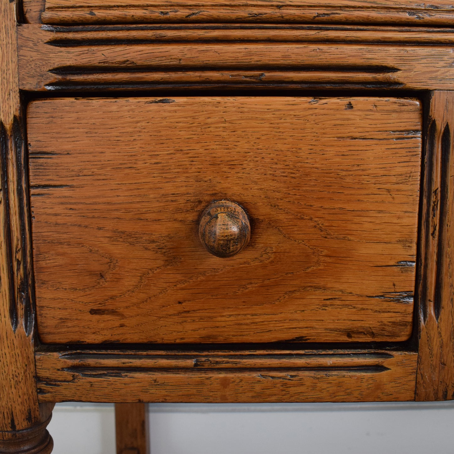 Rustic Oak Desk