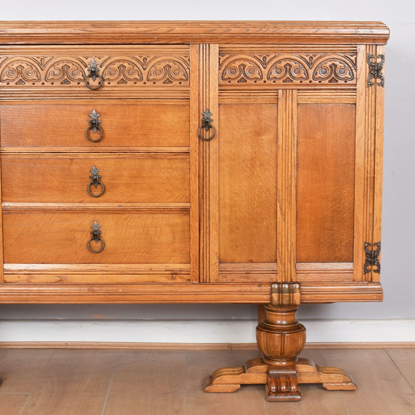 Vintage Oak Sideboard