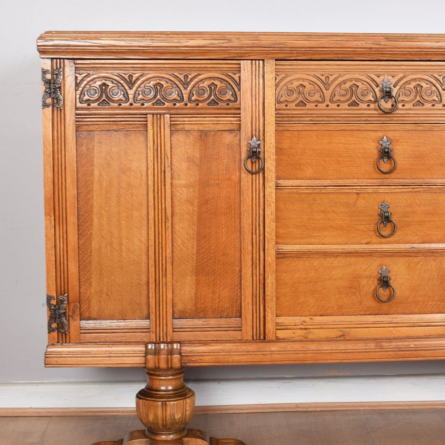 Vintage Oak Sideboard