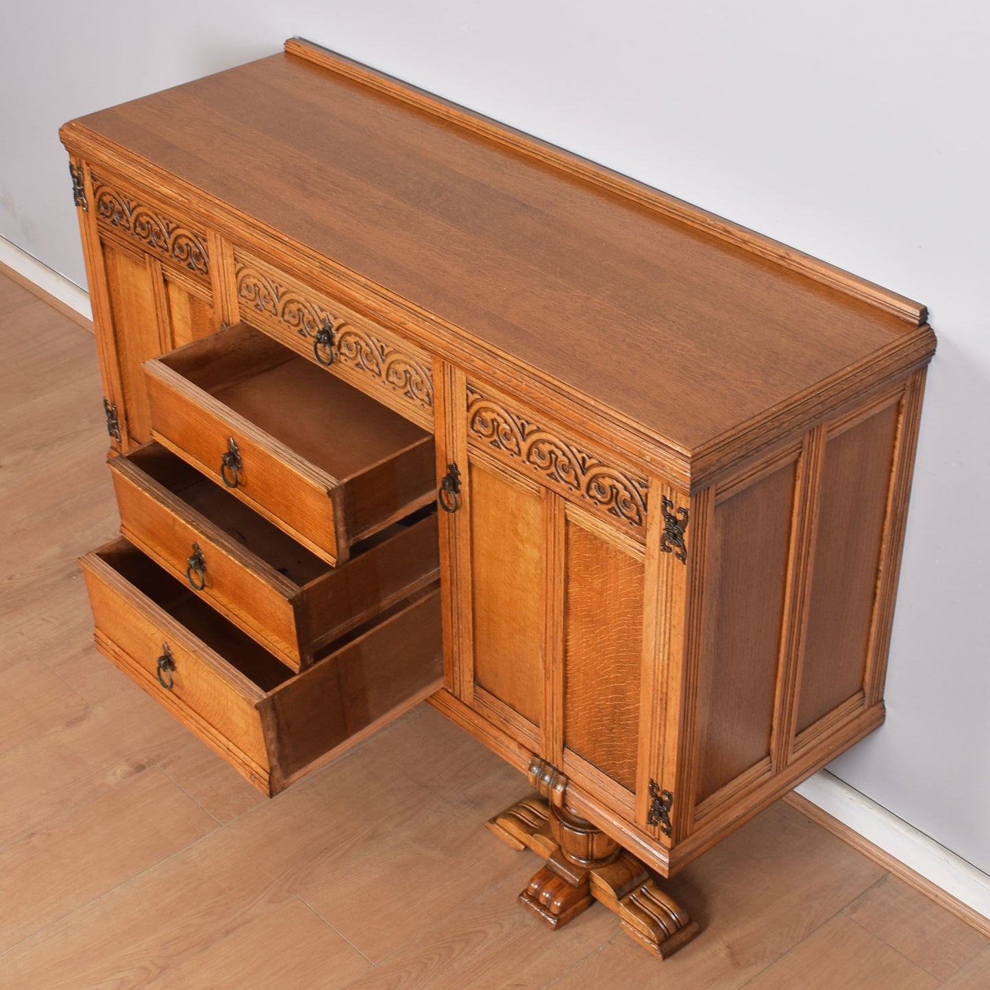 Vintage Oak Sideboard