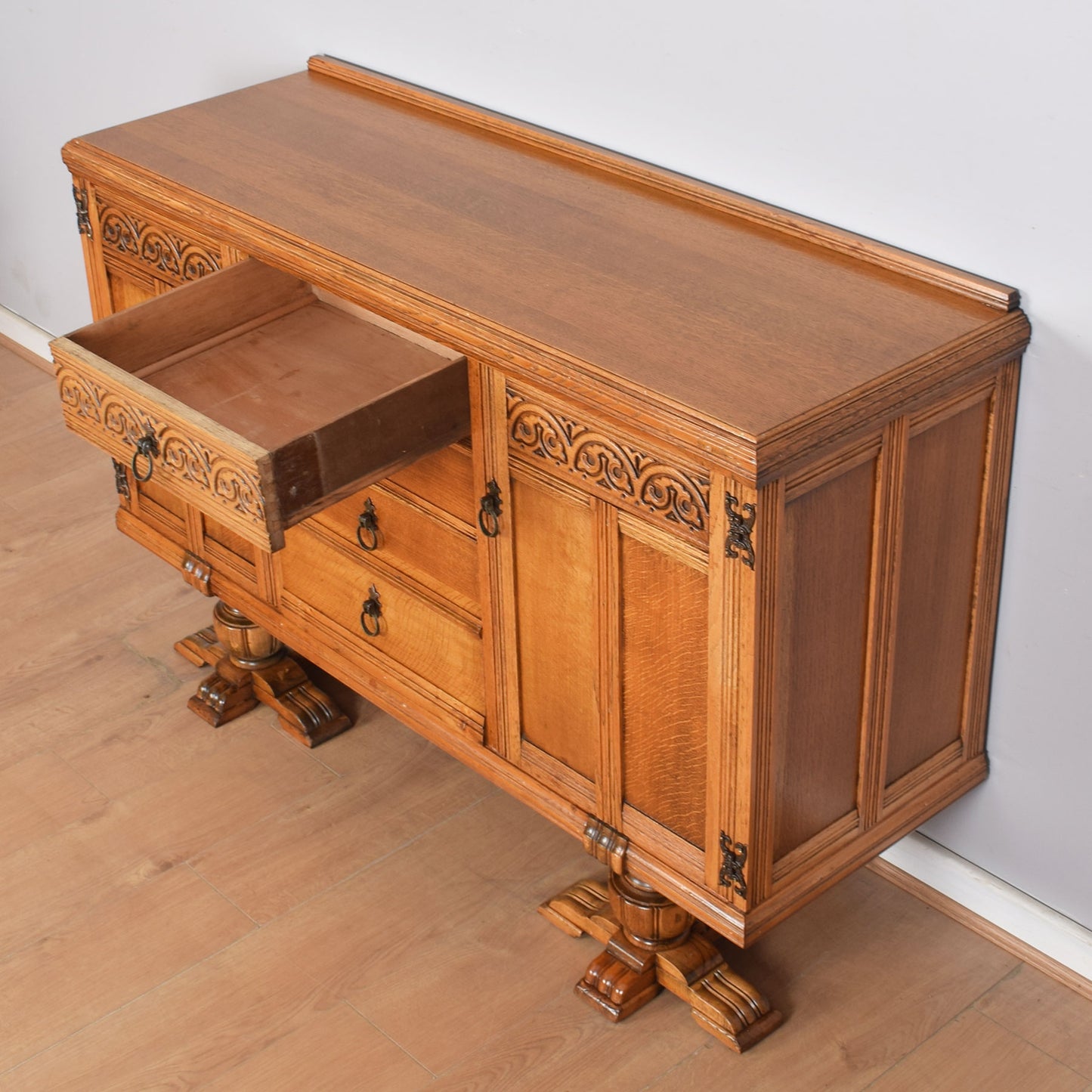 Vintage Oak Sideboard