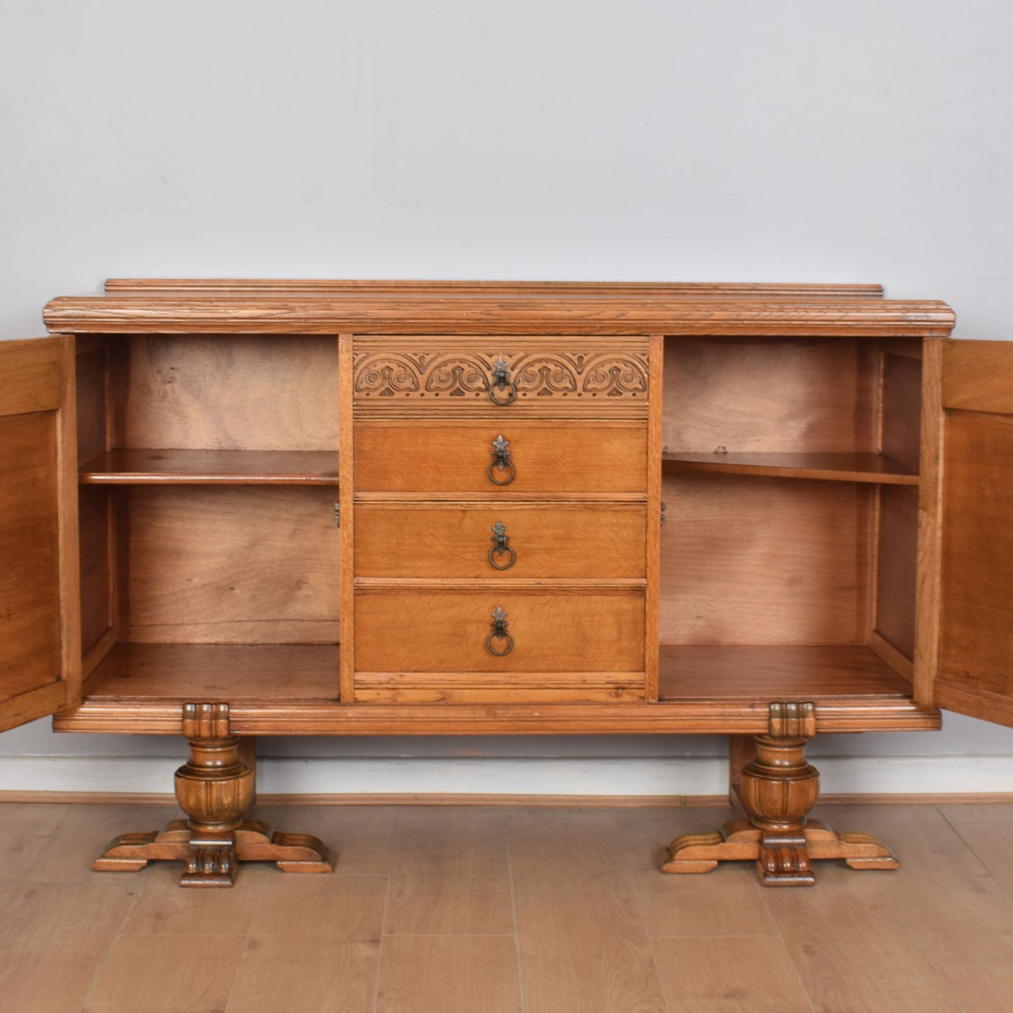 Vintage Oak Sideboard