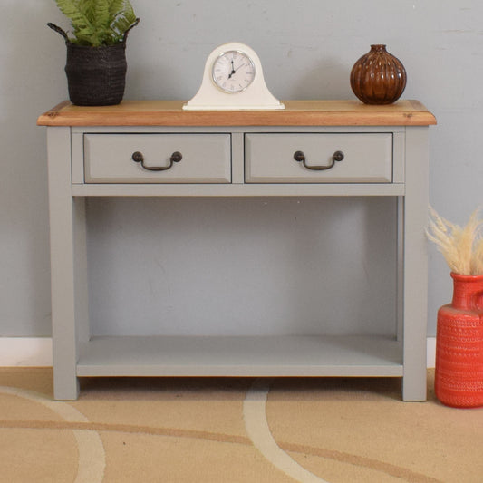 Painted Console Table
