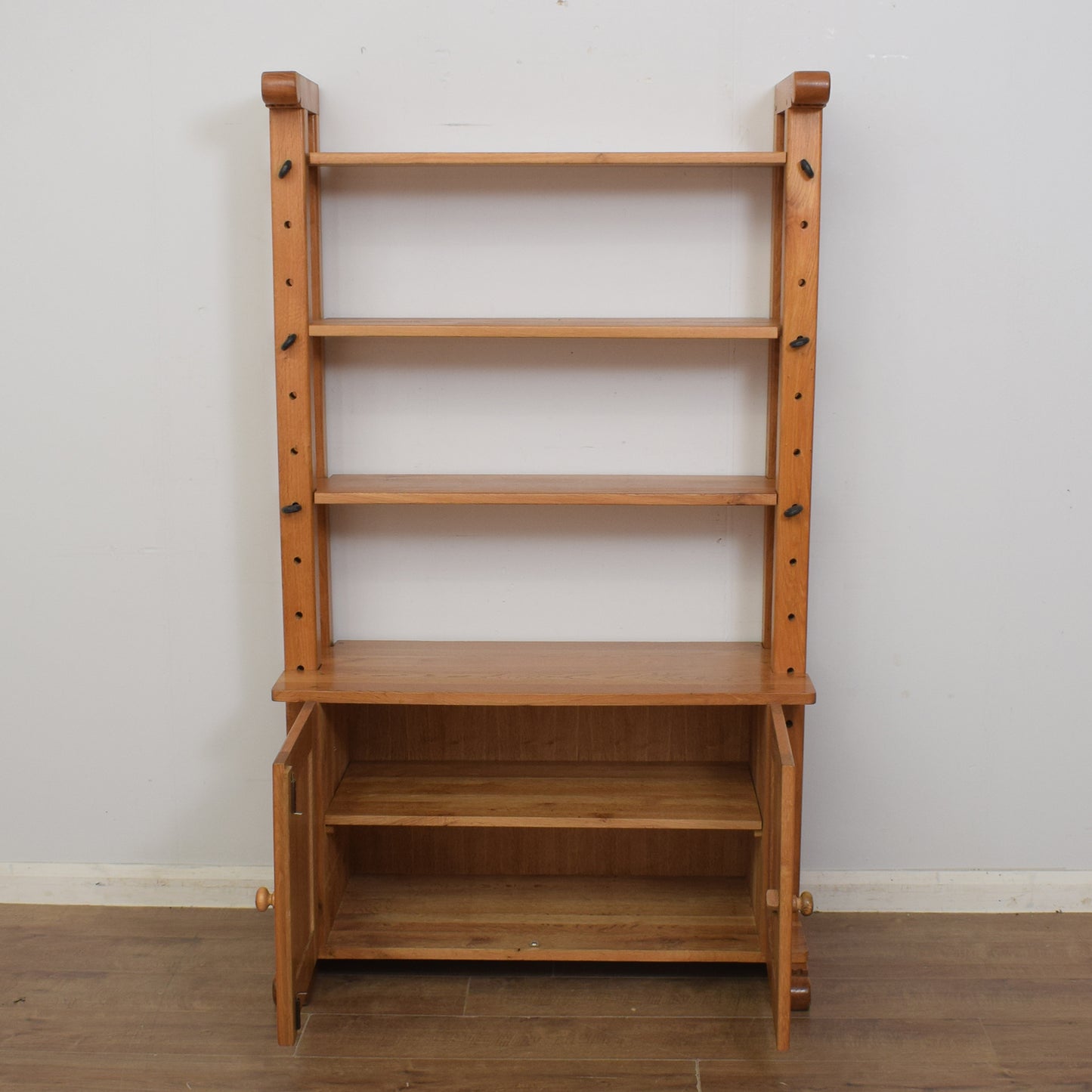 Restored Oak Cheese Rack