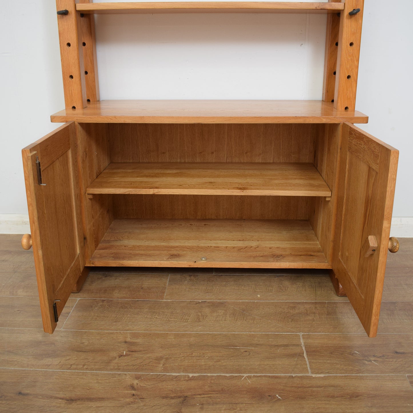 Restored Oak Cheese Rack