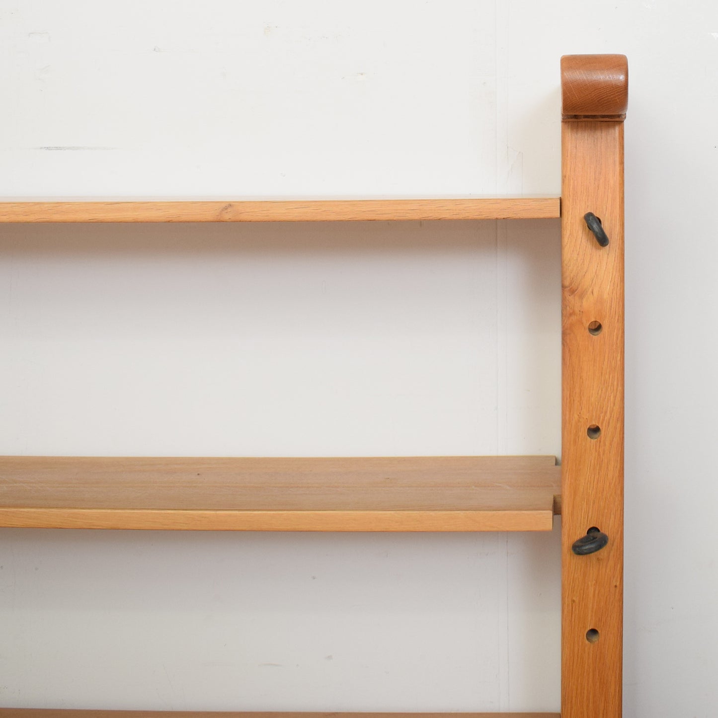 Restored Oak Cheese Rack