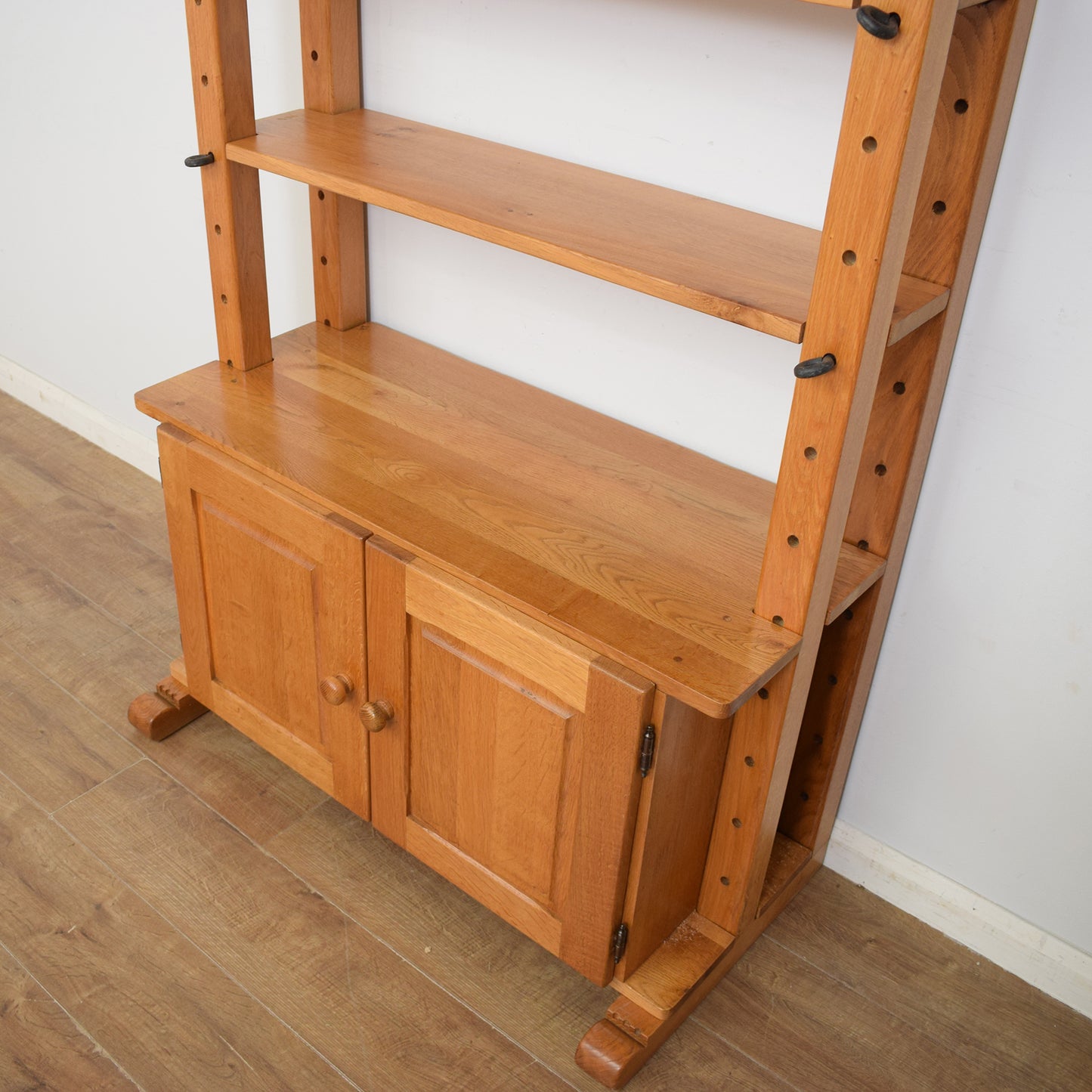 Restored Oak Cheese Rack