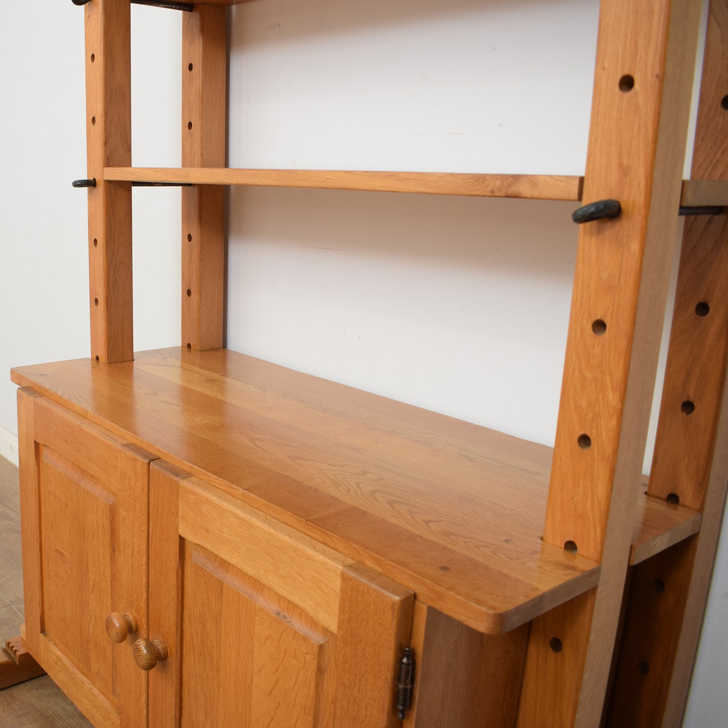 Restored Oak Cheese Rack