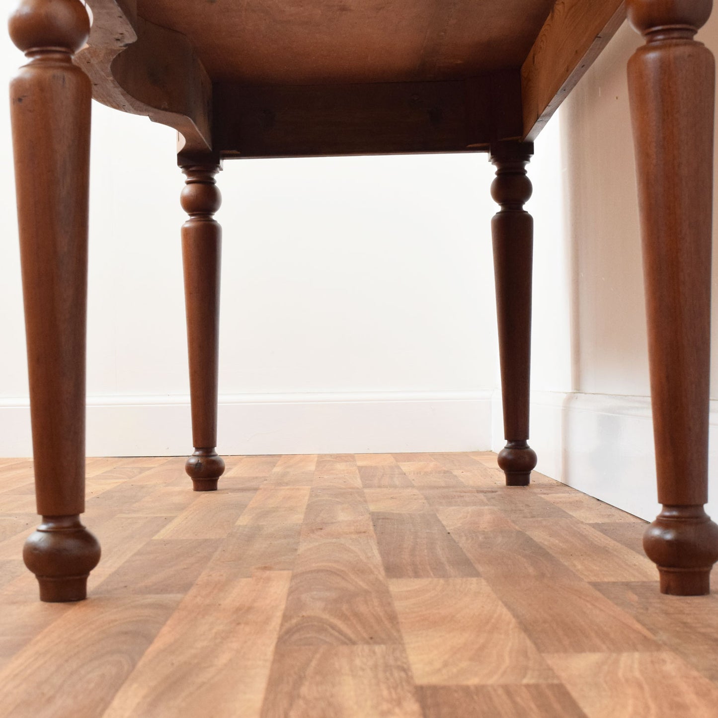 Rustic Mahogany Hall Table