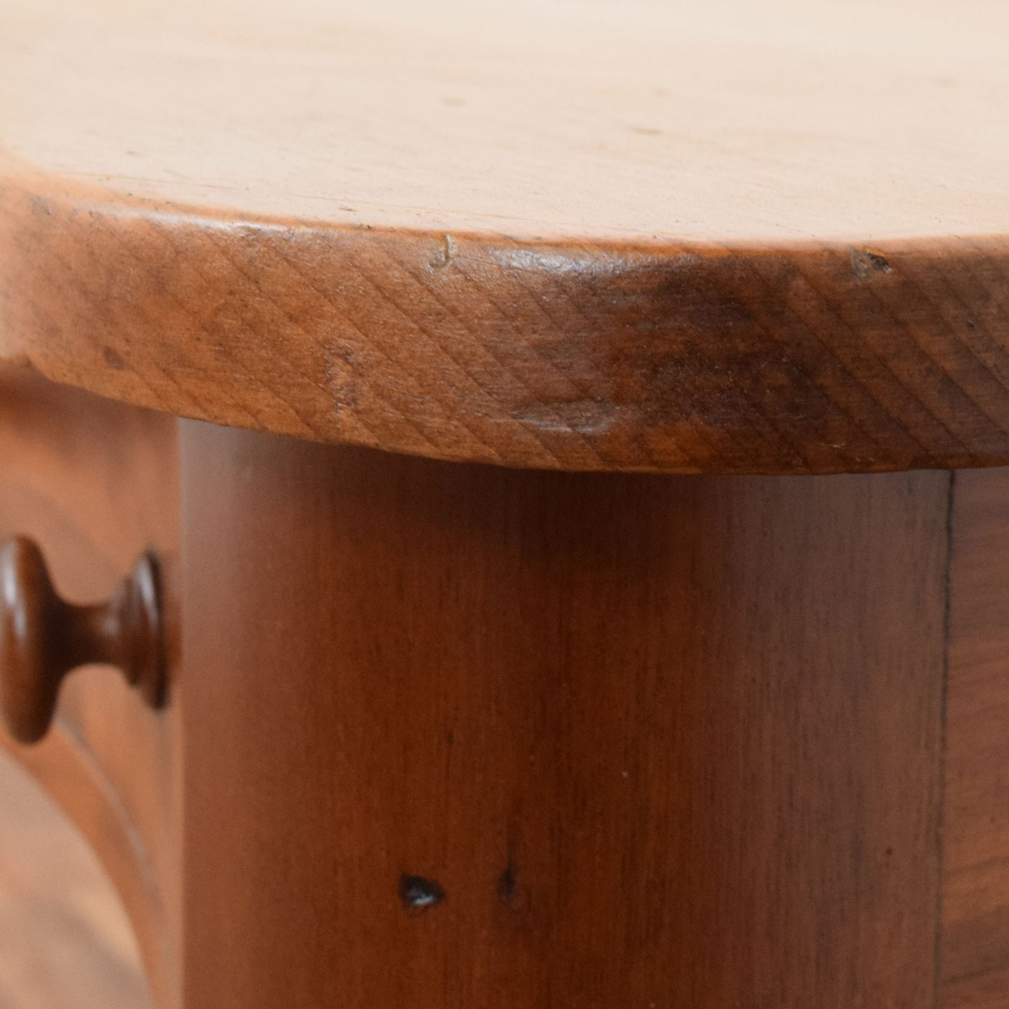 Rustic Mahogany Hall Table