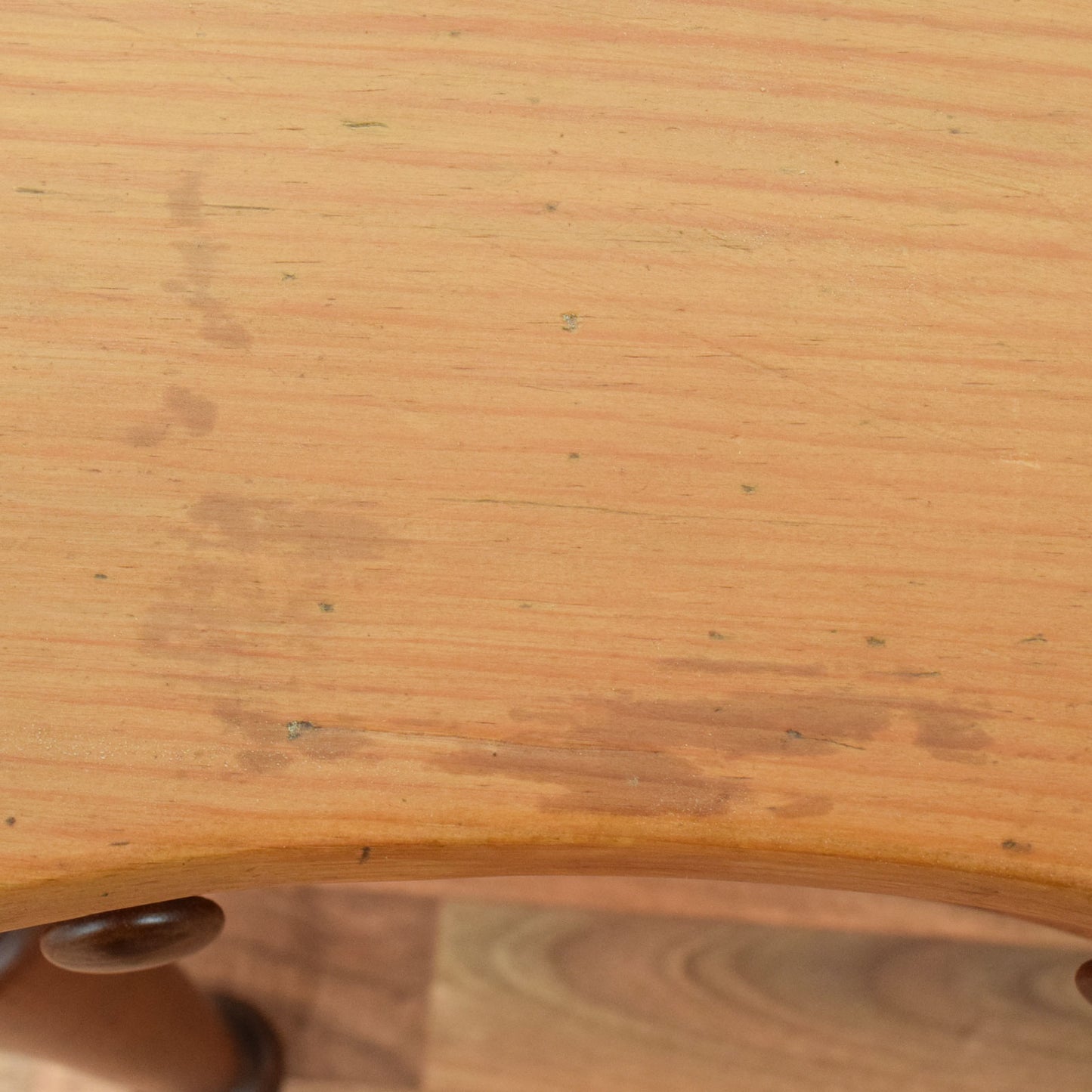 Rustic Mahogany Hall Table