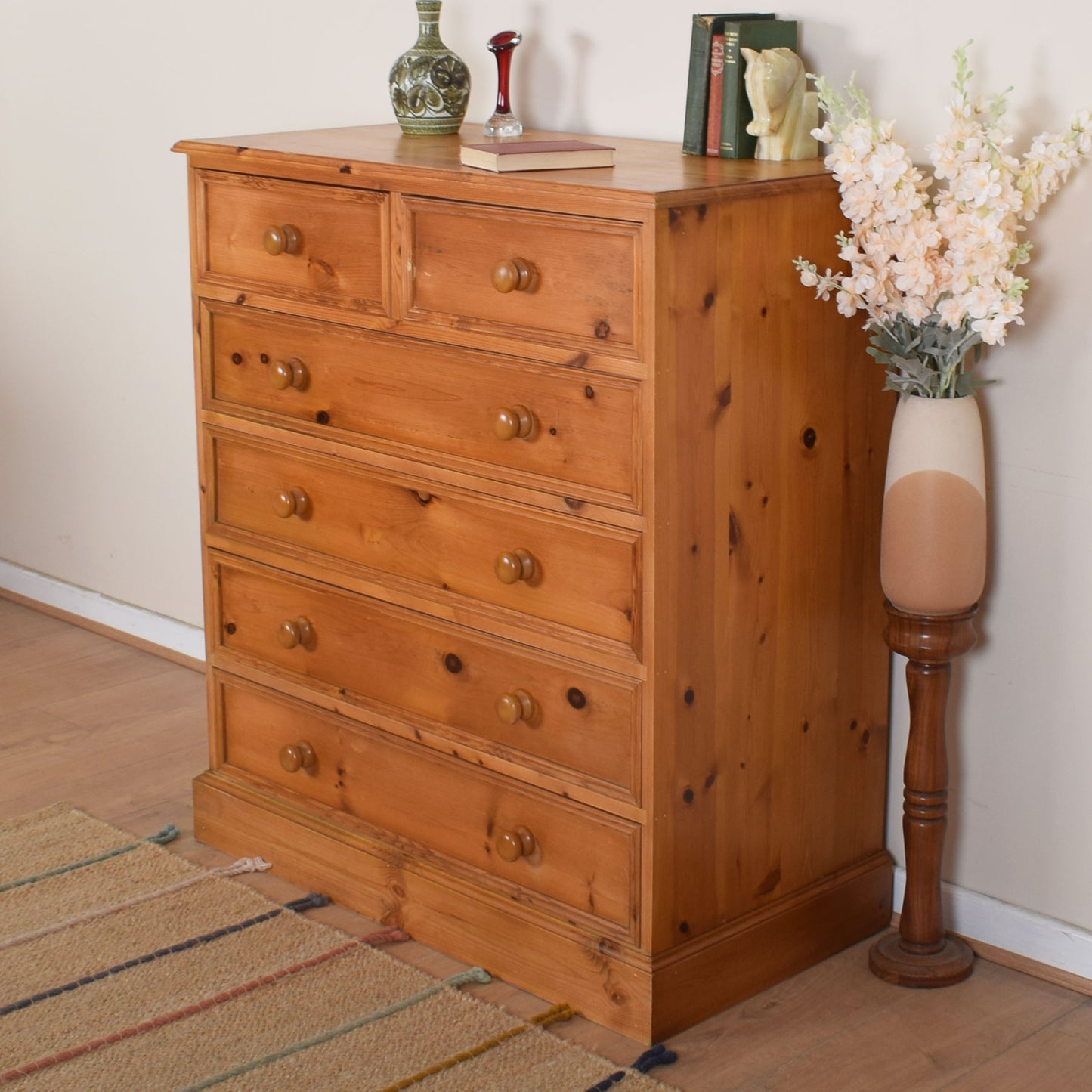 Large Pine Chest of Drawers