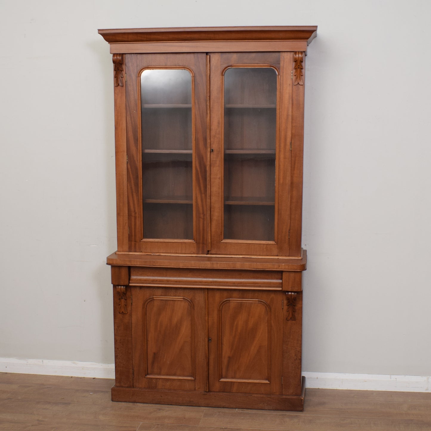 Vintage Mahogany Display Cabinet