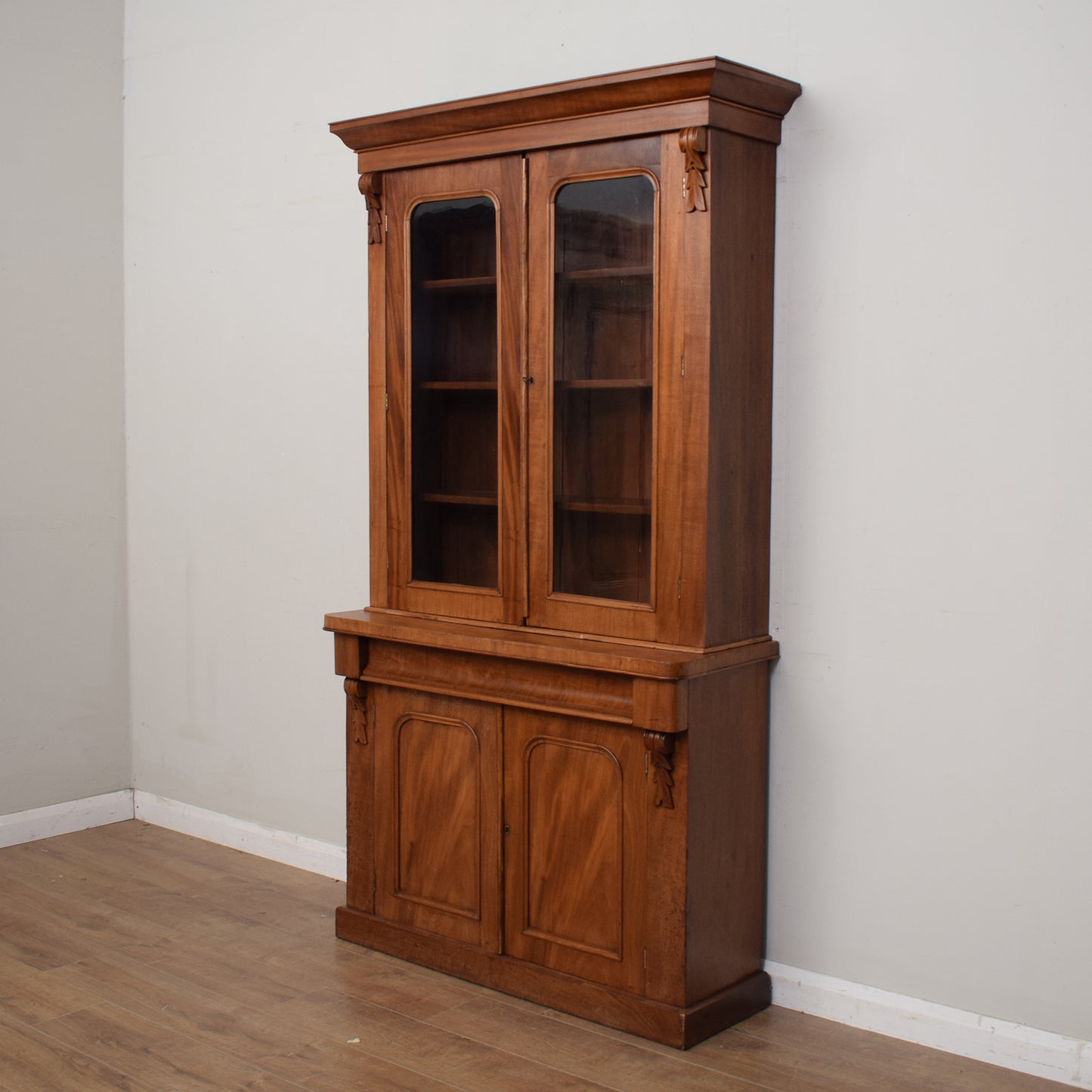 Vintage Mahogany Display Cabinet