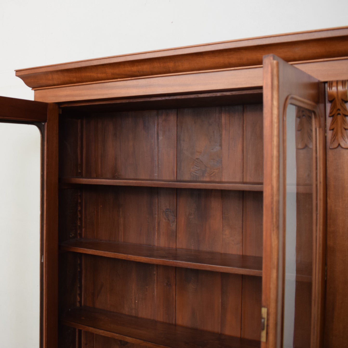 Vintage Mahogany Display Cabinet