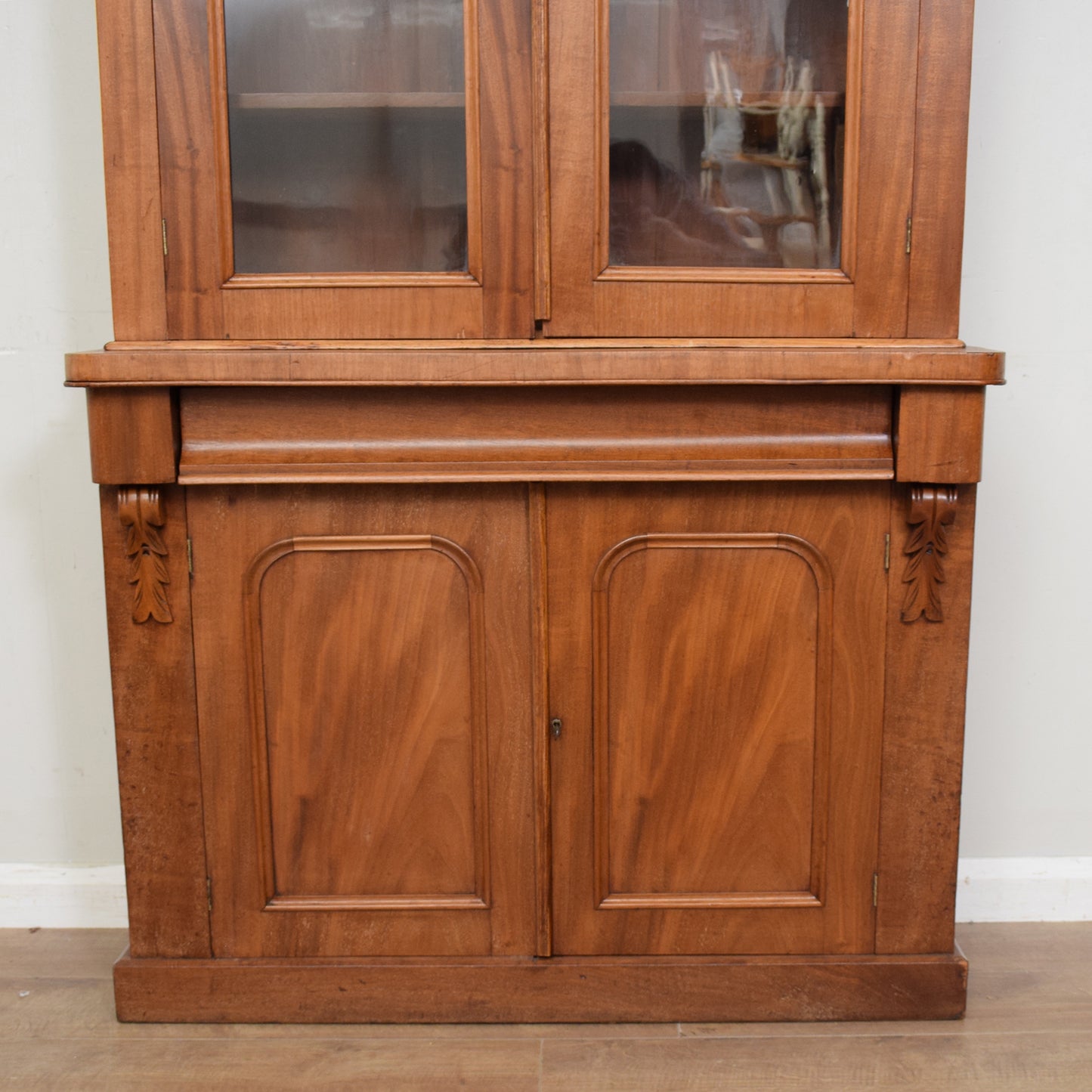 Vintage Mahogany Display Cabinet