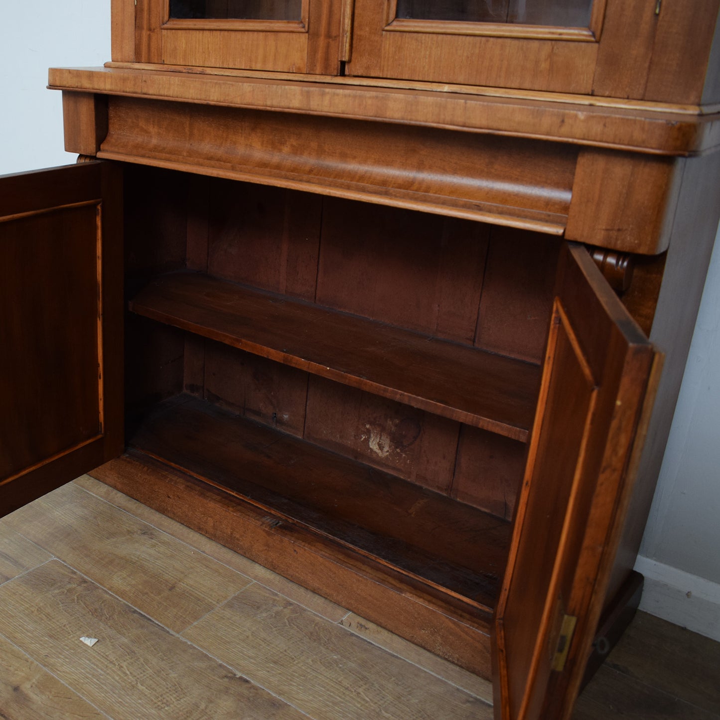 Vintage Mahogany Display Cabinet