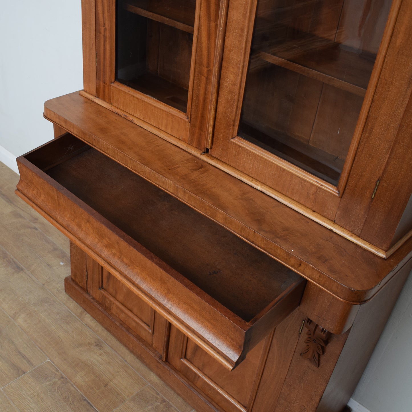 Vintage Mahogany Display Cabinet