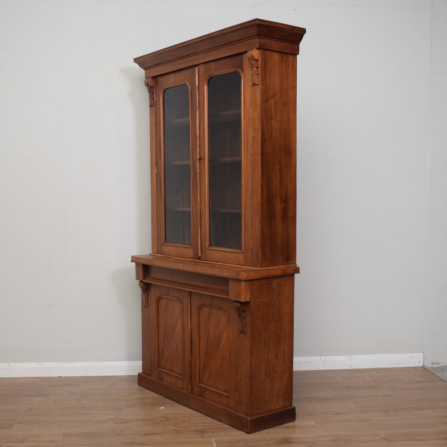 Vintage Mahogany Display Cabinet