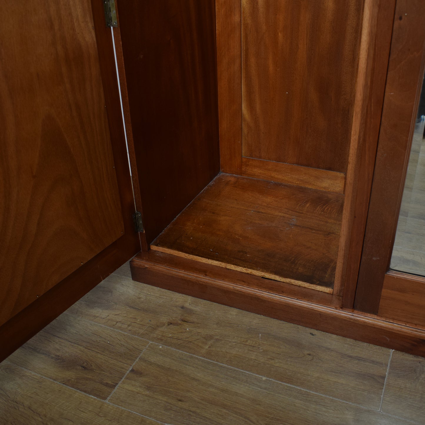 Mahogany Triple Wardrobe