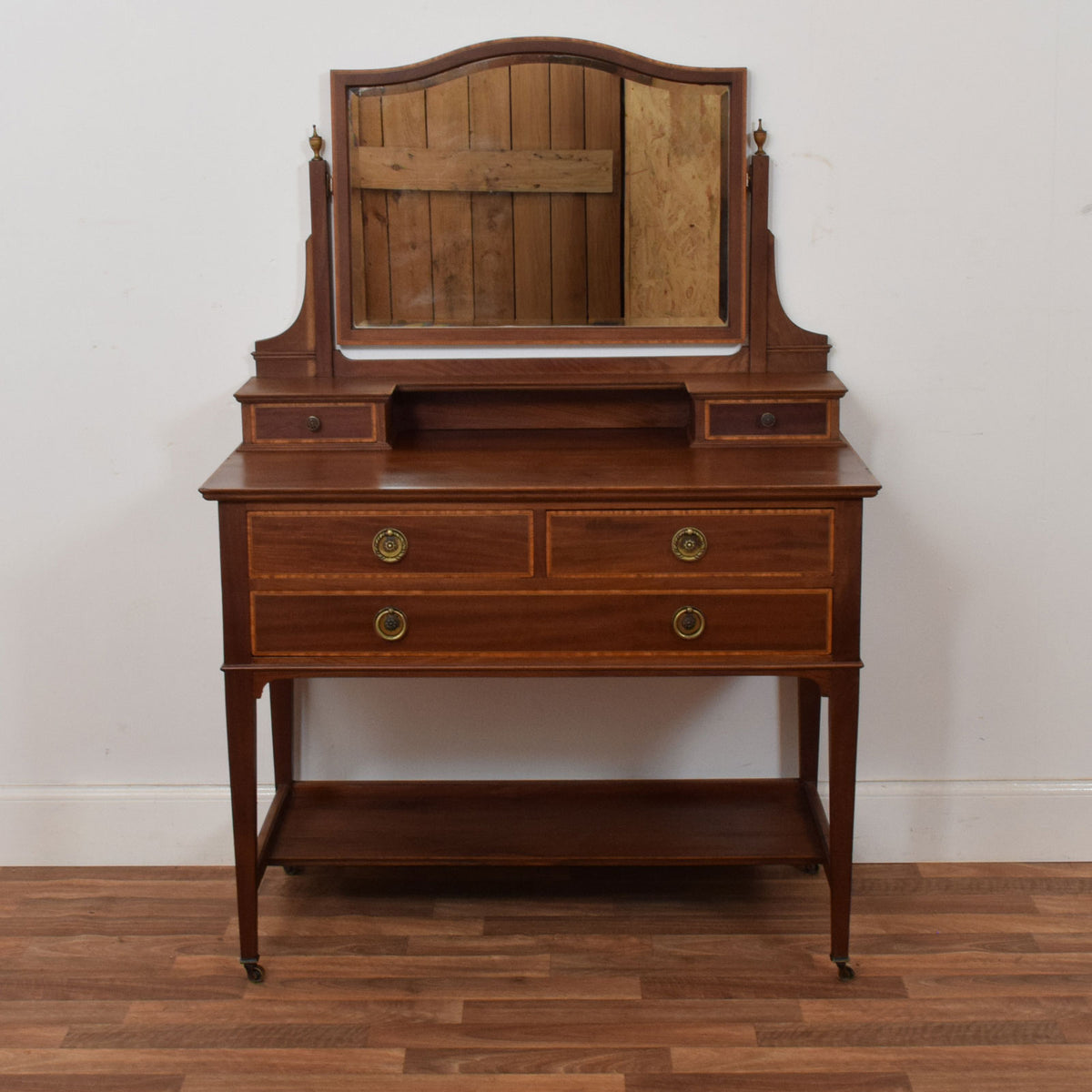 Inlaid Mahogany Dressing Table