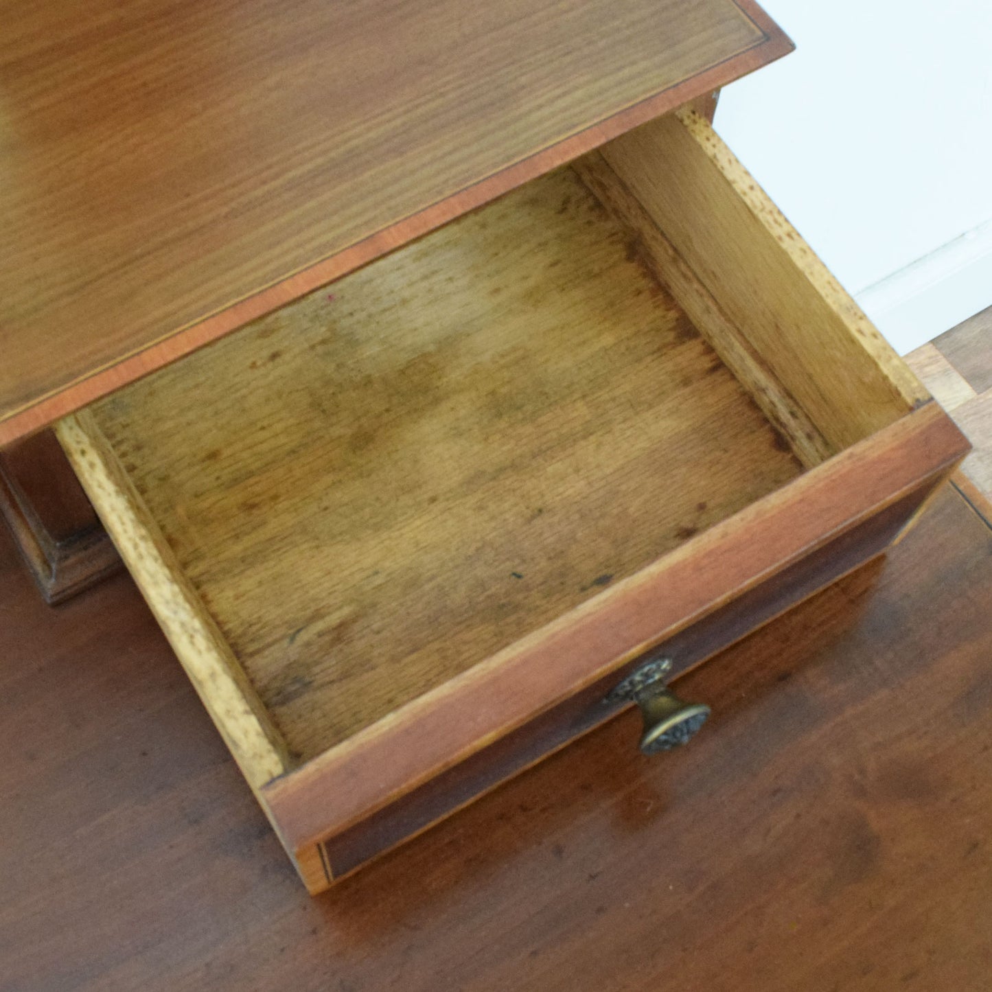 Inlaid Mahogany Dressing Table