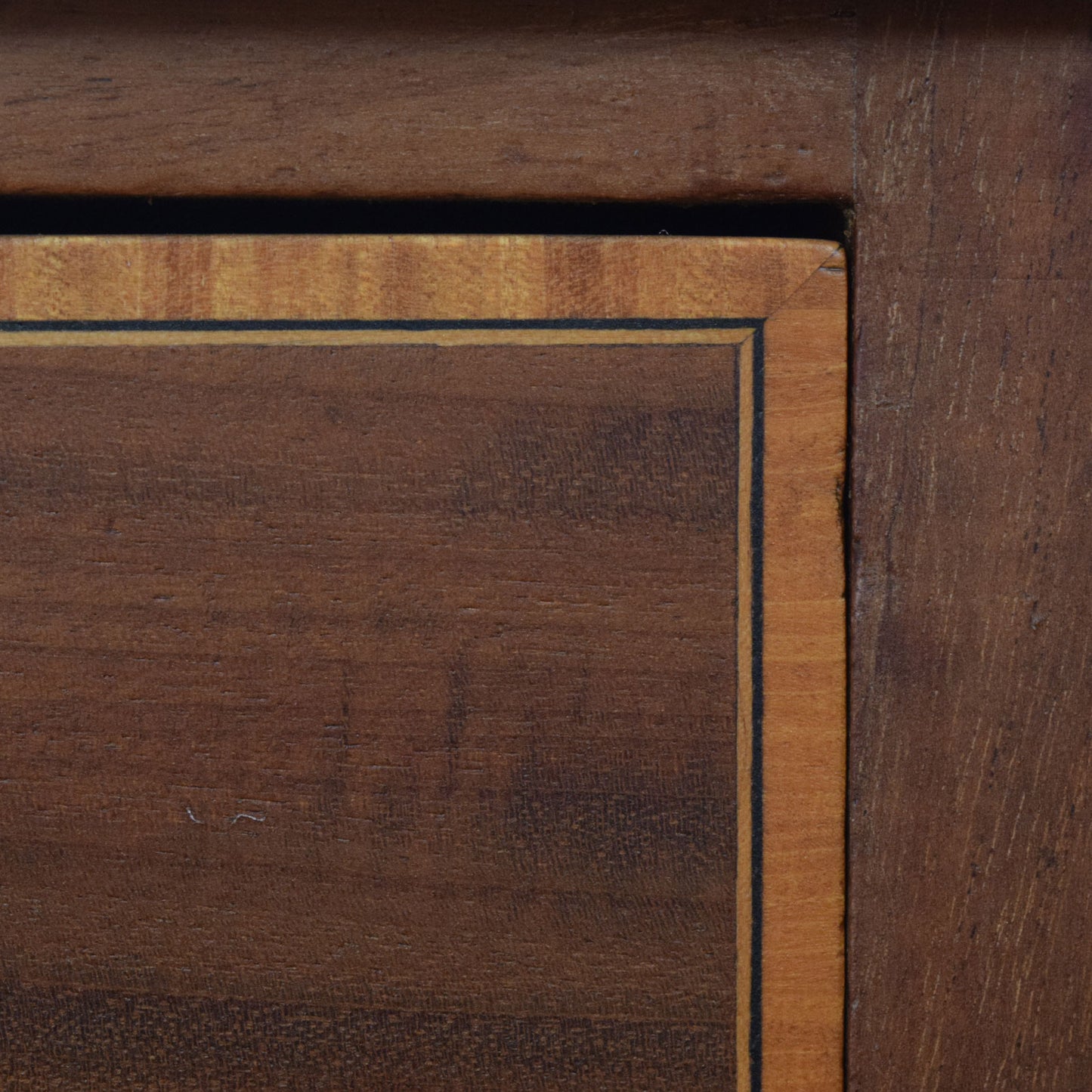 Inlaid Mahogany Dressing Table