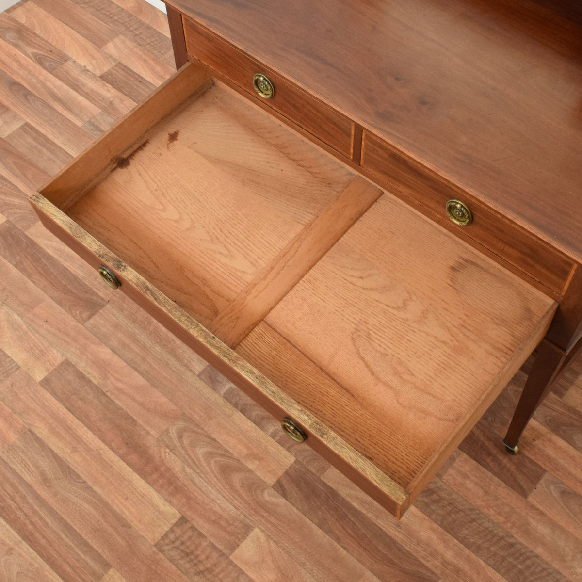 Inlaid Mahogany Dressing Table