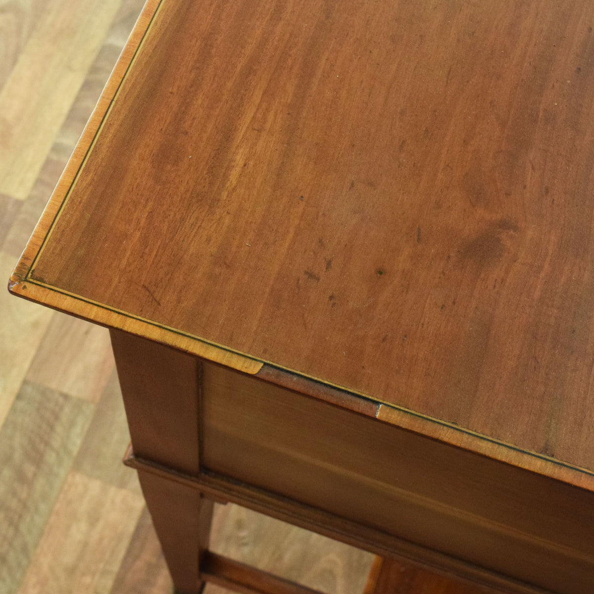 Inlaid Mahogany Dressing Table