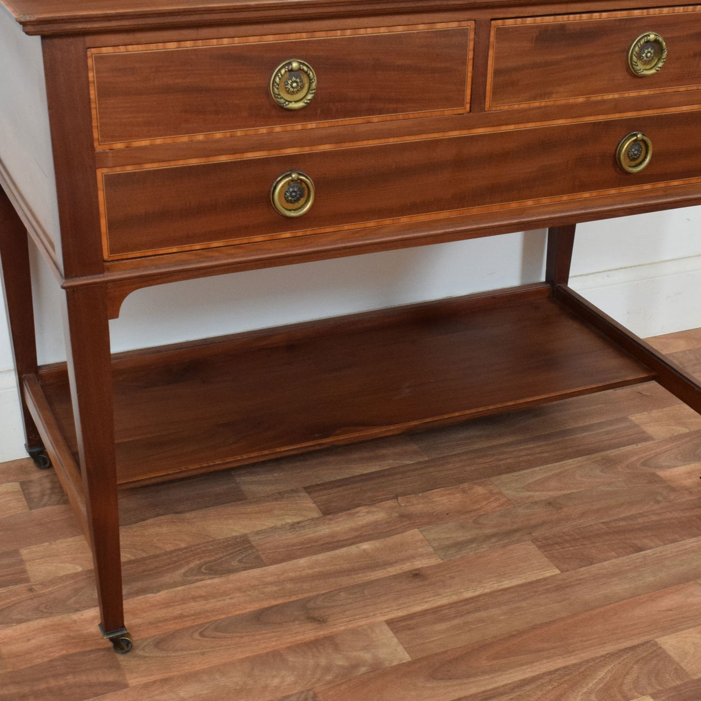 Inlaid Mahogany Dressing Table