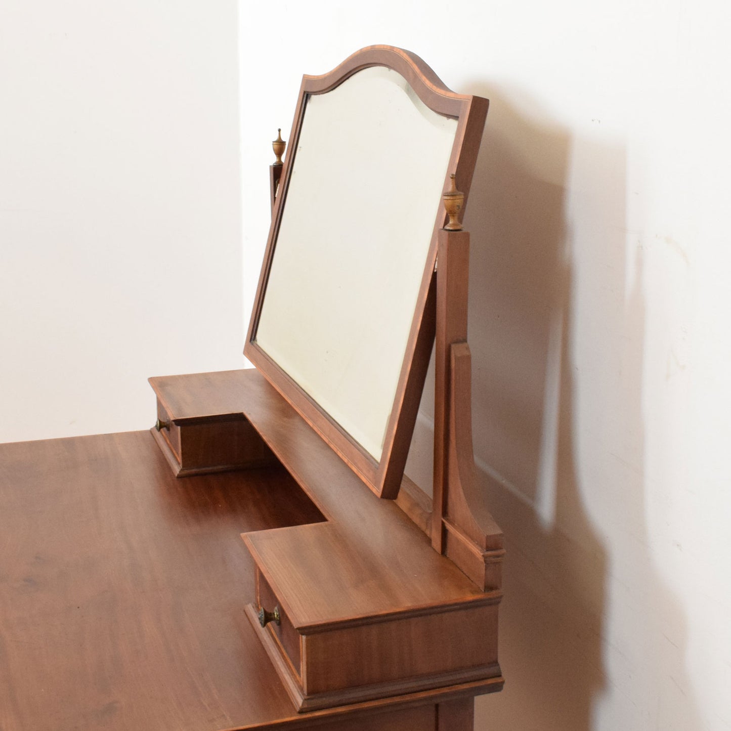 Inlaid Mahogany Dressing Table